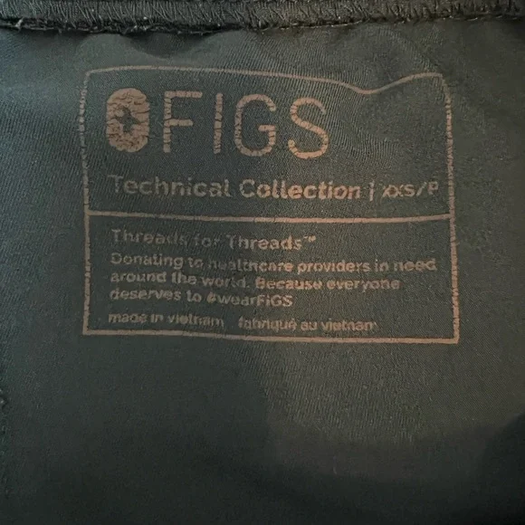 Pacific Blue Figs Scrub Set XXS/XXSP - Picture 7 of 10